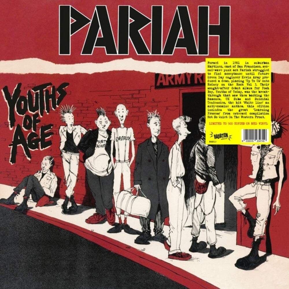 the album cover for Pariah - Youths Of Age