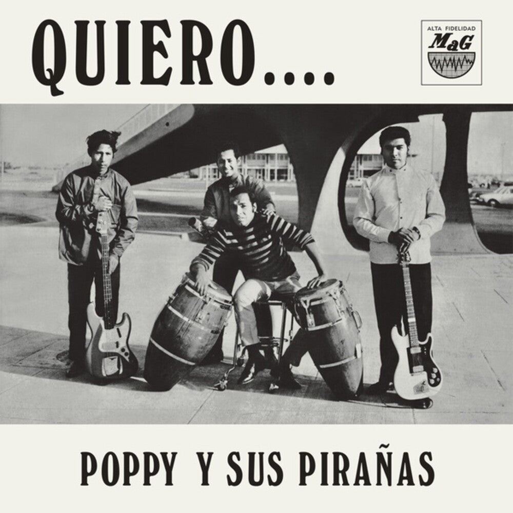 the album cover for Poppy y sus Pirañas - Quiero
