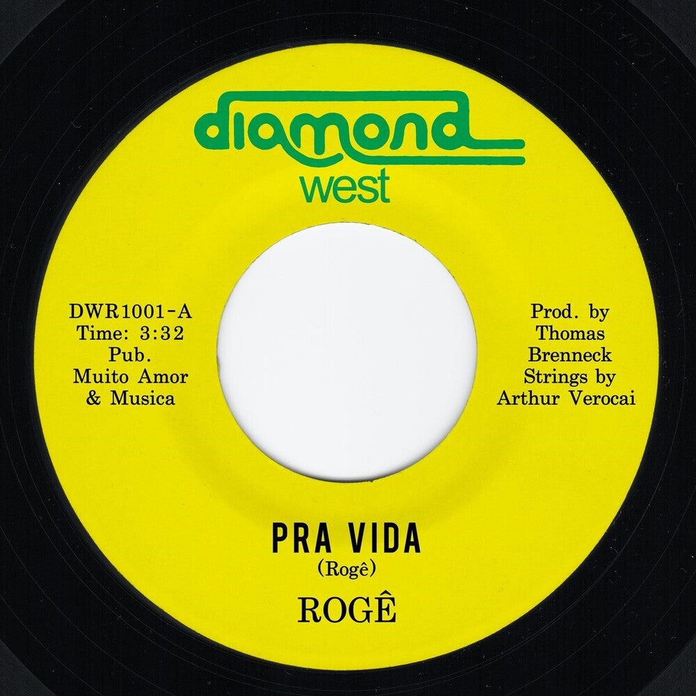 the album cover for Rogê - Pra Vida K326 / Existe Uma Voz [Colored Vinyl] (Can)