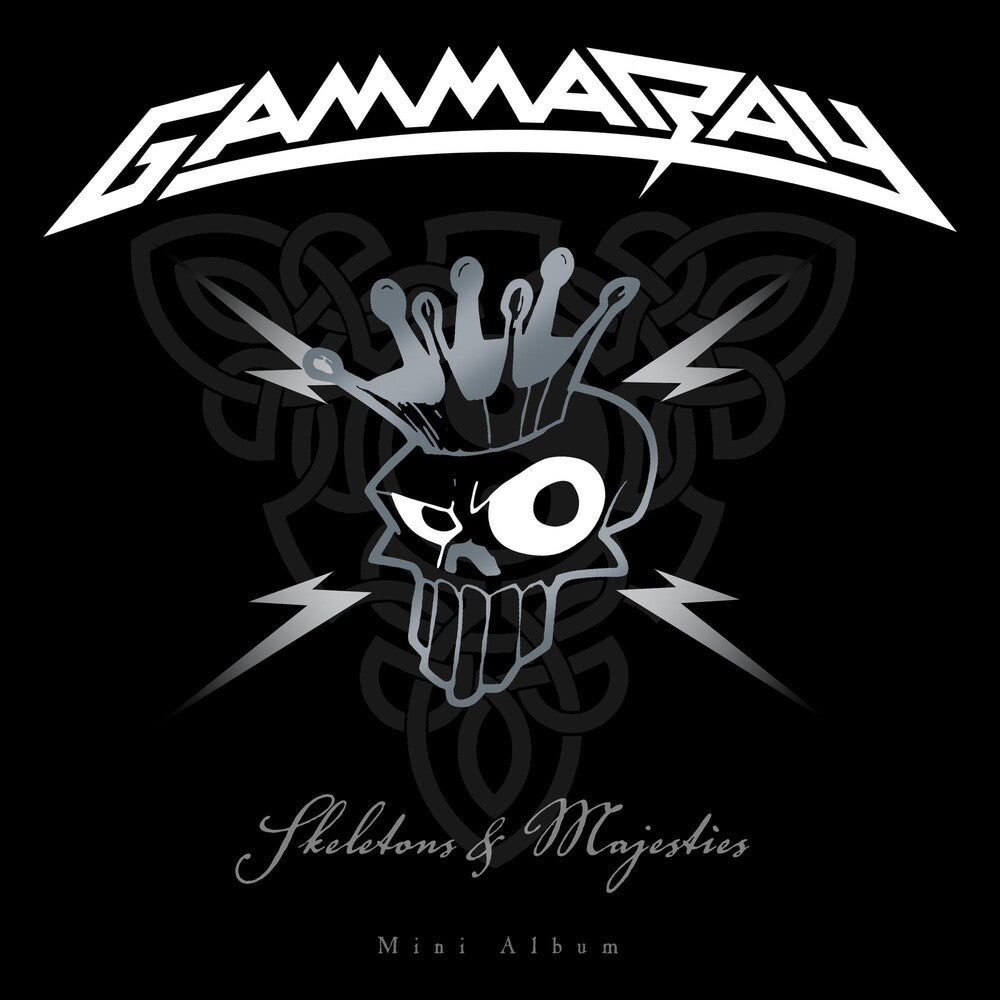 the album cover for Gamma Ray - Skeletons & Majesties [Clear Vinyl]