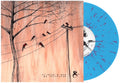 the album cover for Of Miss & Men - Ad Infinitum - Cyan W/ Grimace Purple Splatter