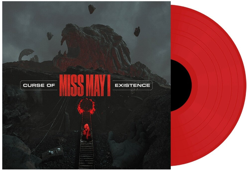 the album cover for Miss May I - Curse Of Existence - Red [Colored Vinyl] [Indie Exclusive]