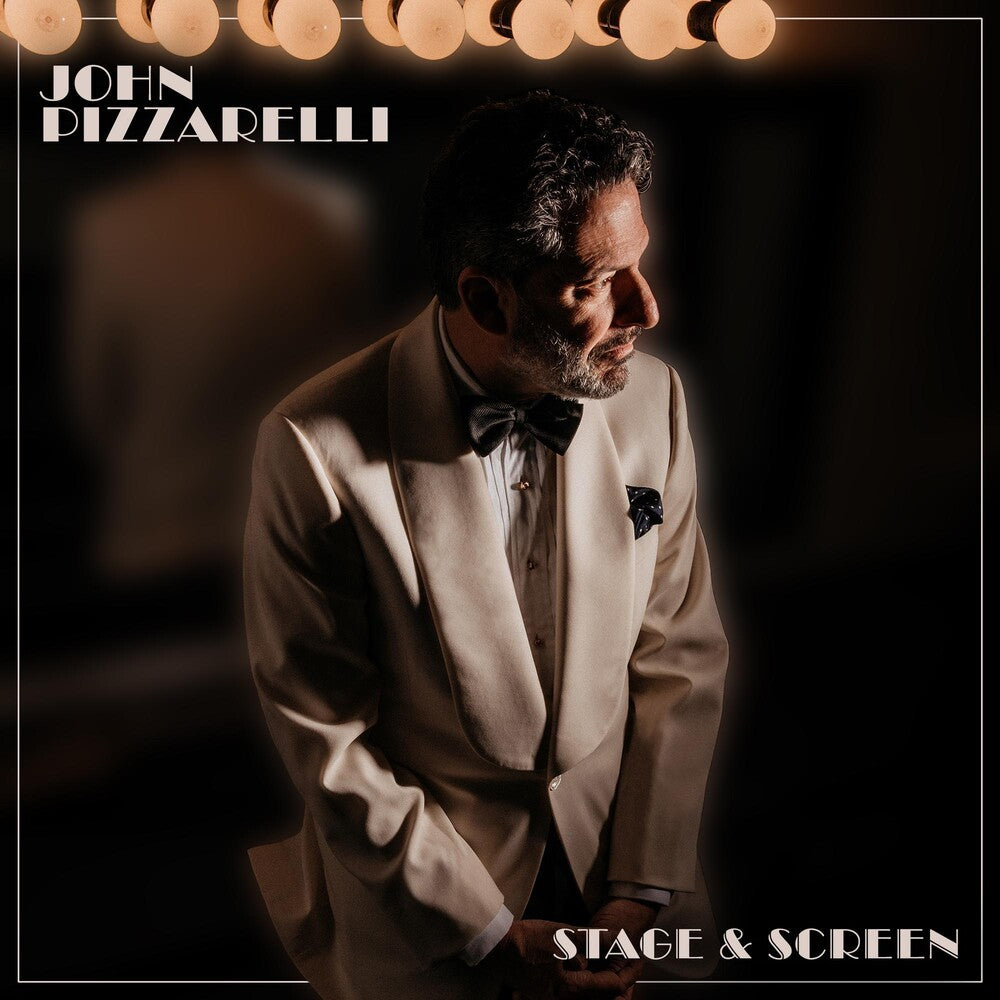 the album cover for John Pizzarelli - Stage & Screen