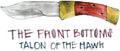 the album cover for The Front Bottoms - Talon of the Hawk: 10 Year Anniversary Edition [Turquoise Blue LP]