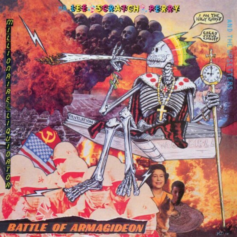 the album cover for Lee 'scratch' Perry - Battle Of Armagideon - Expanded (Uk)