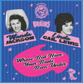 the album cover for Wanda Jackson  / Lewis,Linda Gail - Whose Bed Have Your Boots Been Under? - Pink (Pnk)