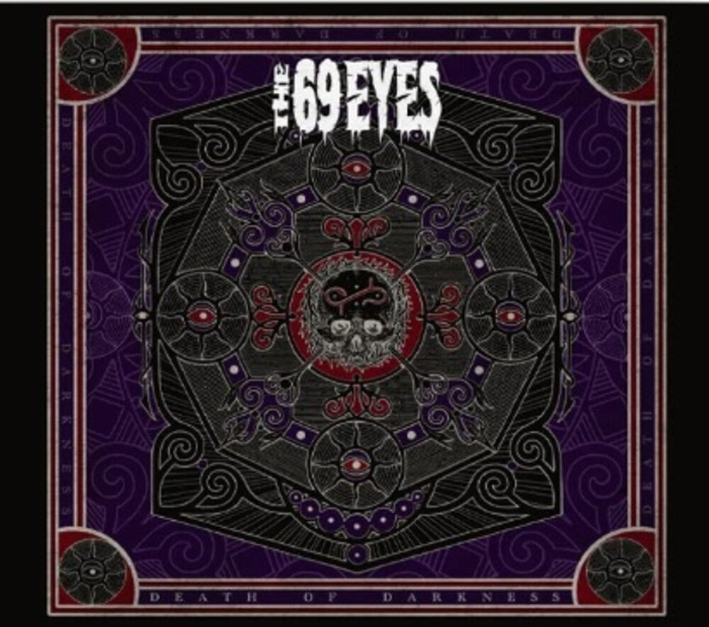 the album cover for The 69 Eyes - Death Of Darkness [Import]