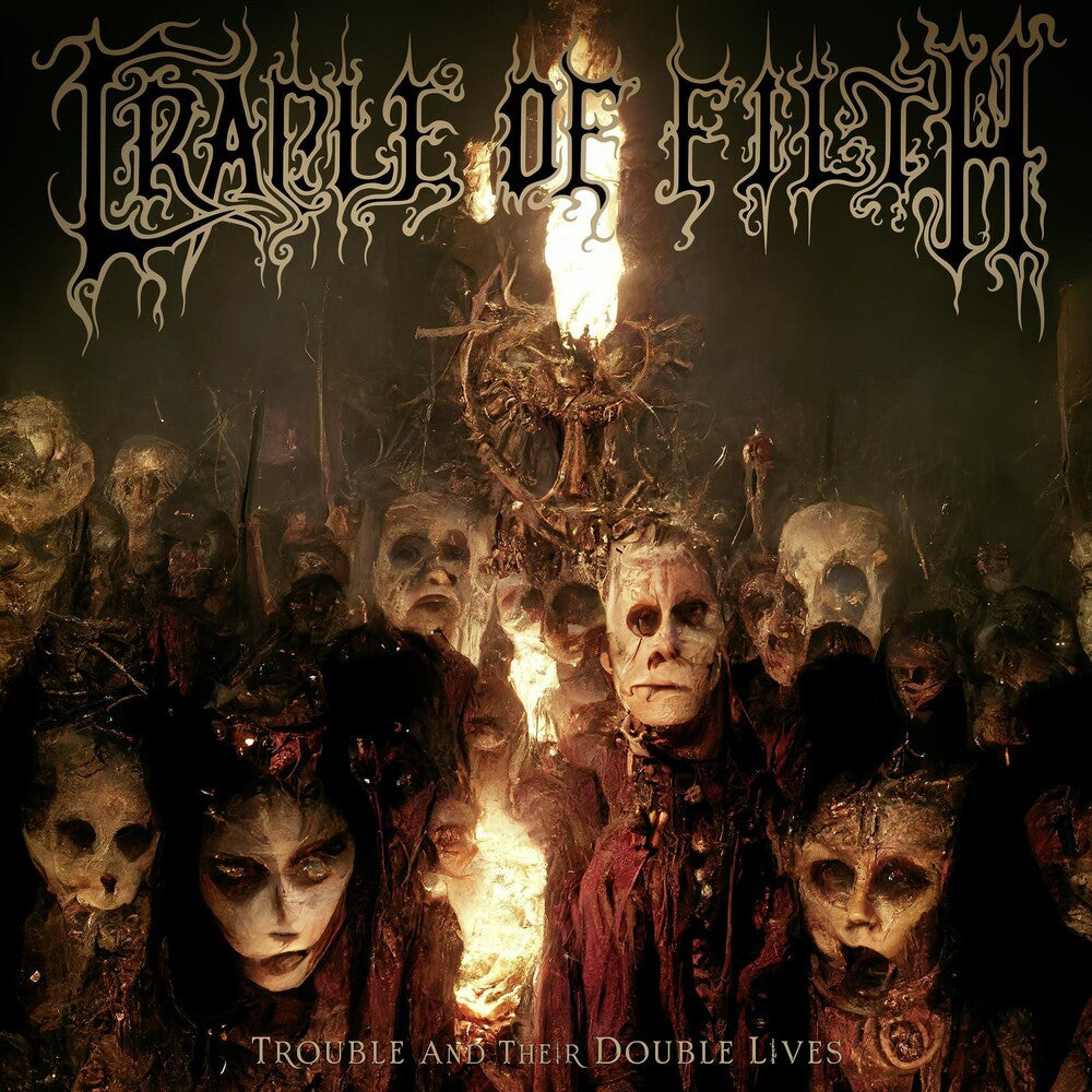 the album cover for Cradle Of Filth - Trouble And Their Double Lives [2CD]