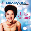 the album cover for Lisa Marne  & Her Combo - Like Young