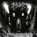 the album cover for Tsjuder - Desert Northern Hell [Colored Vinyl] (Gate) [Limited Edition] (Slv)
