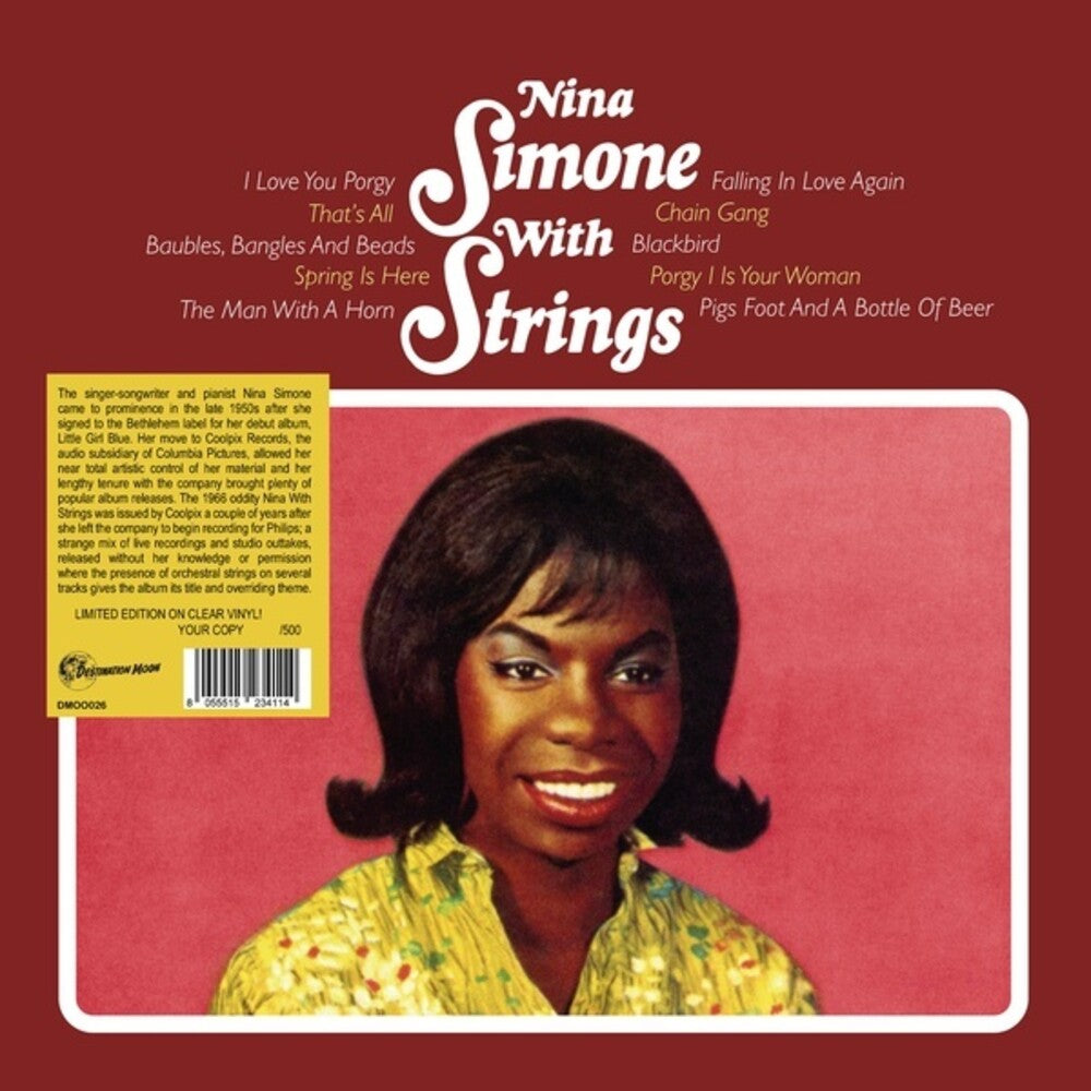 the album cover for Nina Simone - Nina Simone With Strings