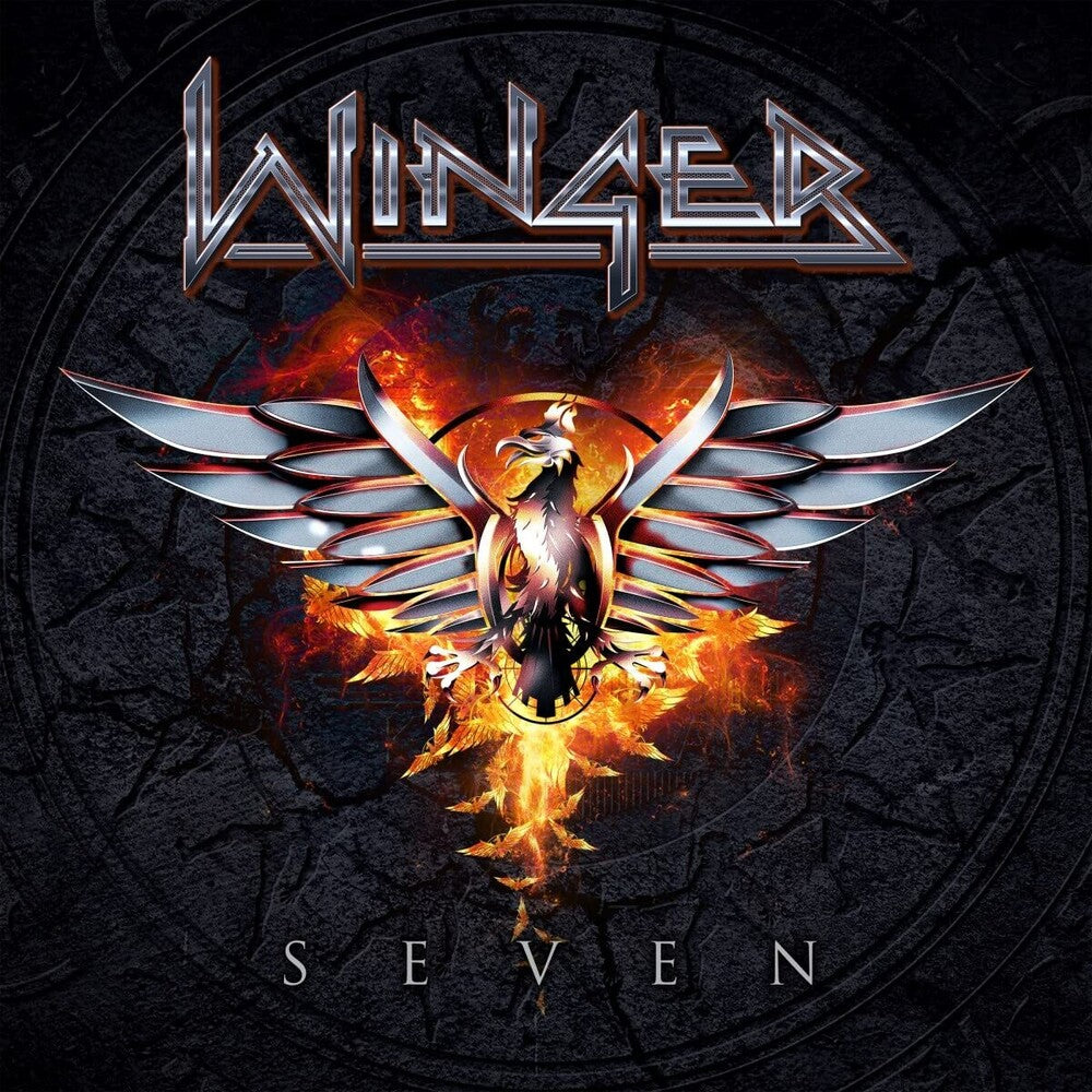 the album cover for Winger - Seven