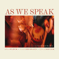 the album cover for Béla Fleck, Zakir Hussain, Edgar Meyer, feat. Rakesh Chaurasia - As We Speak