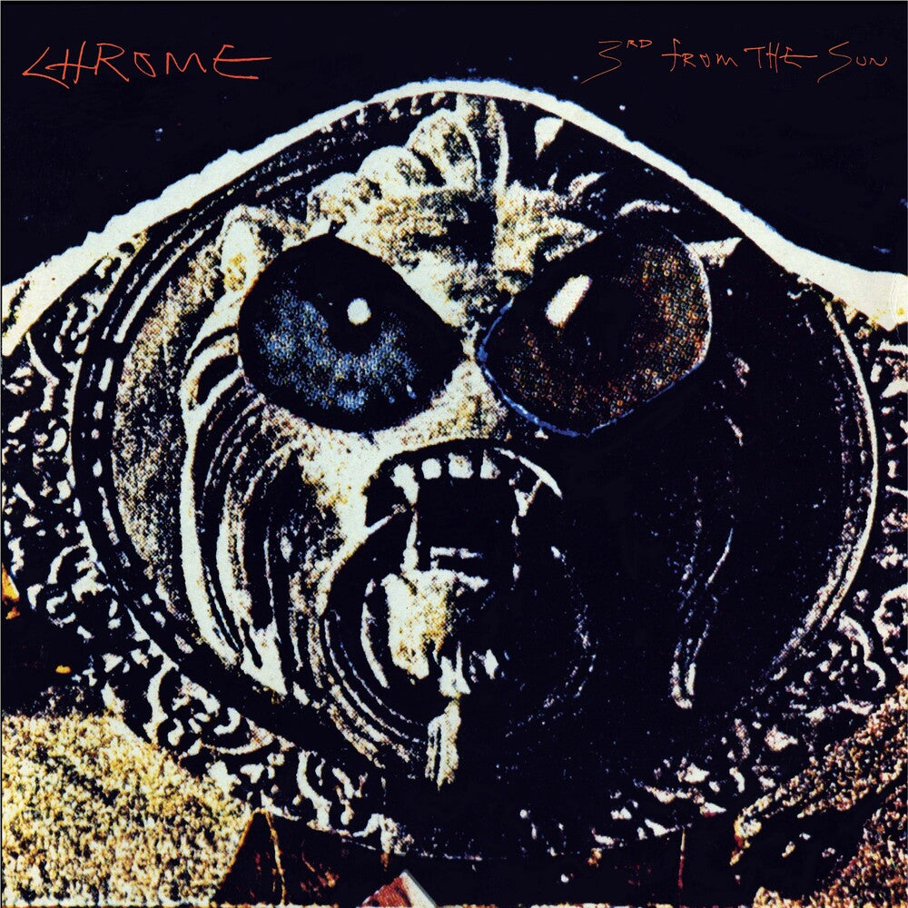 the album cover for Chrome - 3rd From The Sun - Blue/Red Starburst (Blue) (Red)