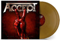 the album cover for Accept - Blood Of The Nations [Indie Exclusive] Gold [Colored Vinyl] (Gol) [Indie Exclusive]