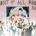 the album cover for Grouplove - I Want It All Right Now [Indie Exclusive Limited Edition Baby Pink & White LP]