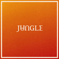 the album cover for Jungle - Volcano [Indie Exclusive Limited Edition Heavy Splatter Transparent & Orange LP]