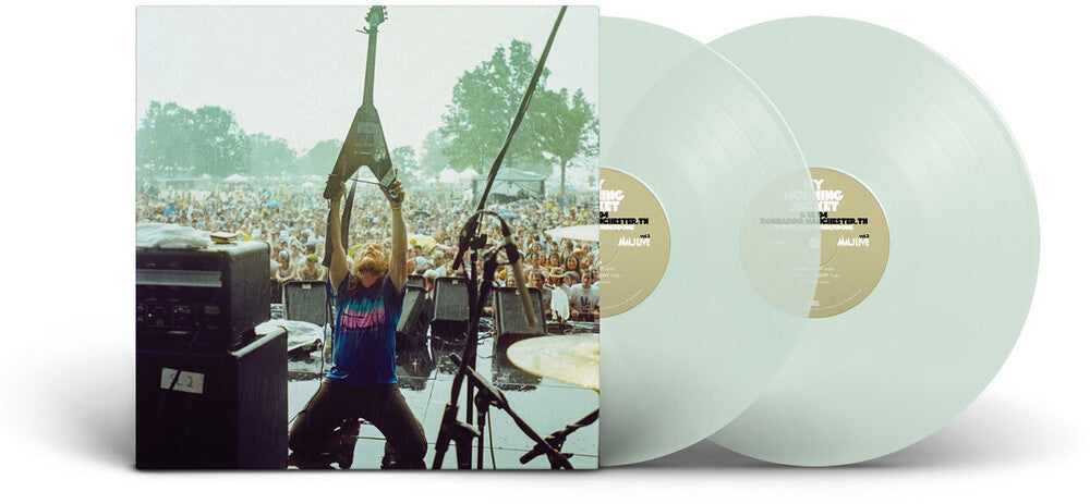 the album cover for My Morning Jacket - MMJ Live Vol. 3:  Bonnaroo 2004 [Coke Bottle Clear 2LP]