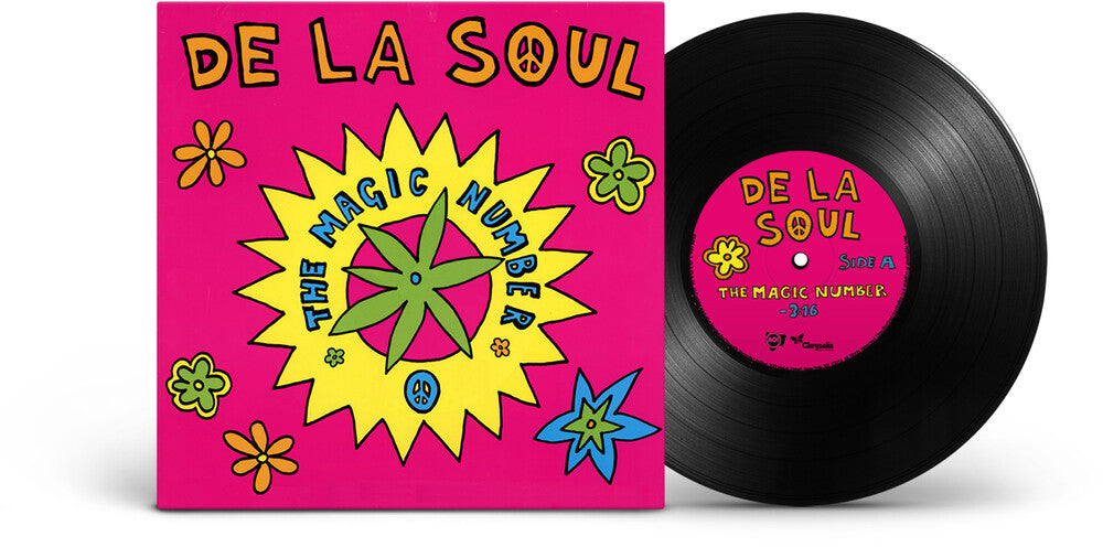 the album cover for De La Soul - Magic Number