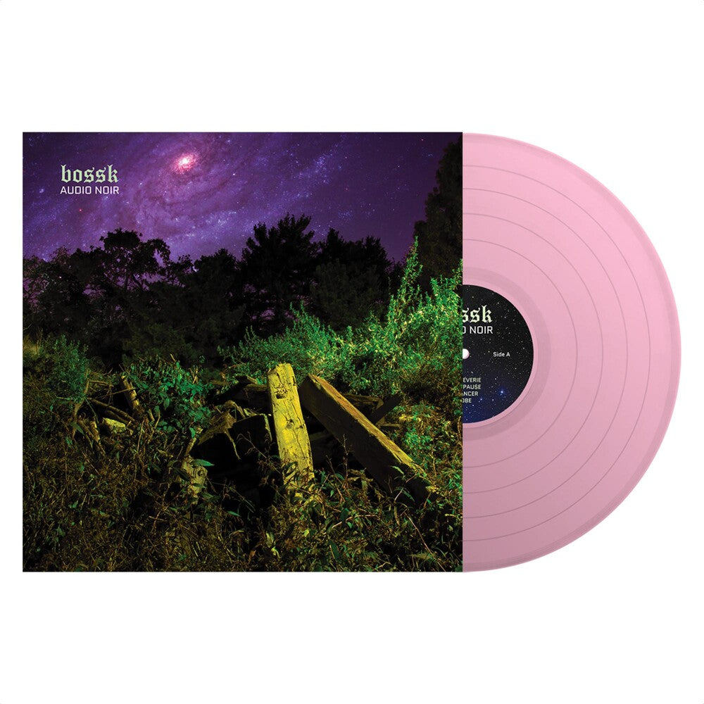 the album cover for Bossk - Audio Noir [Colored Vinyl] (Pnk)