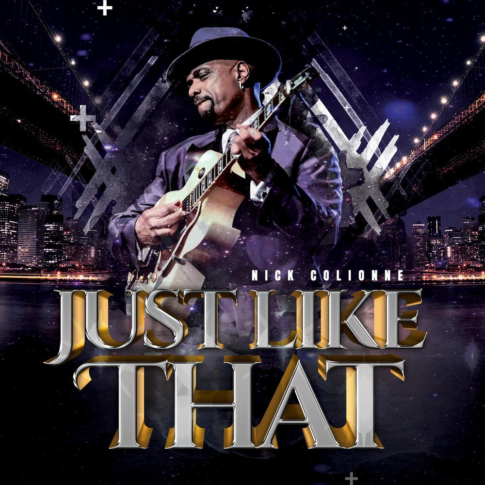 the album cover for Nick Colionne - Just Like That