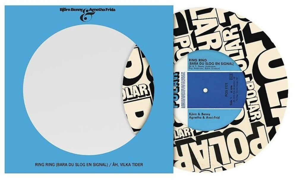 the album cover for ABBA - Ring Ring (Swedish) / Eh Vilka Tider (Pict) (Hol)