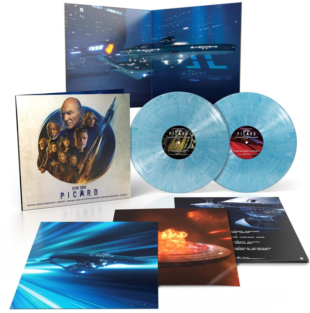 the album cover for Stephen Barton - Star Trek Picard Original Series Soundtrack Season
