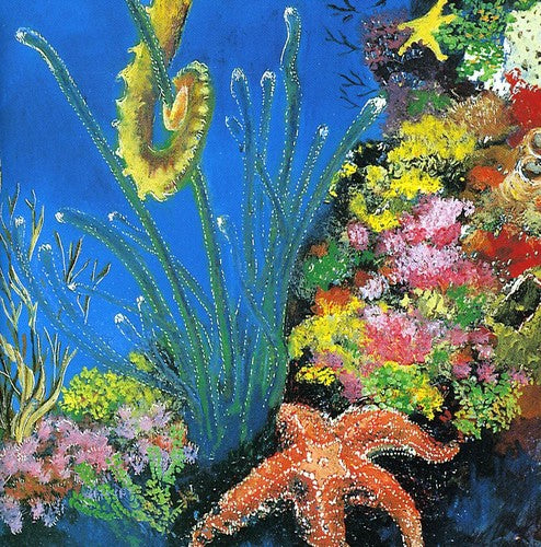 the album cover for Ekoostik Hookah - Seahorse