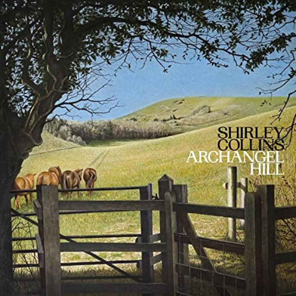 the album cover for Shirley Collins - Archangel Hill