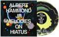 the album cover for Albert Hammond, Jr. - Melodies On Hiatus [Indie Exclusive Limited Edition Yellow/Green Black LP]
