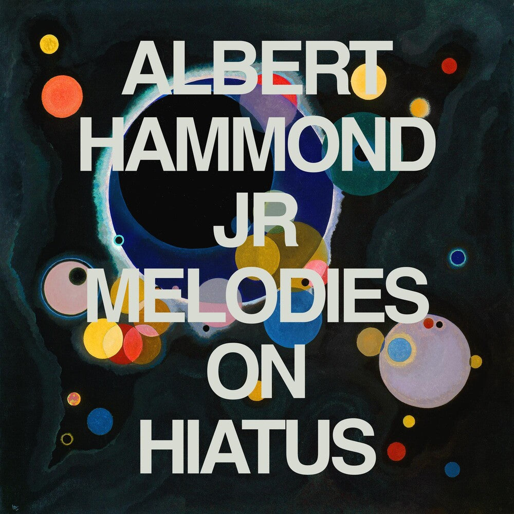 the album cover for Albert Hammond, Jr. - Melodies On Hiatus