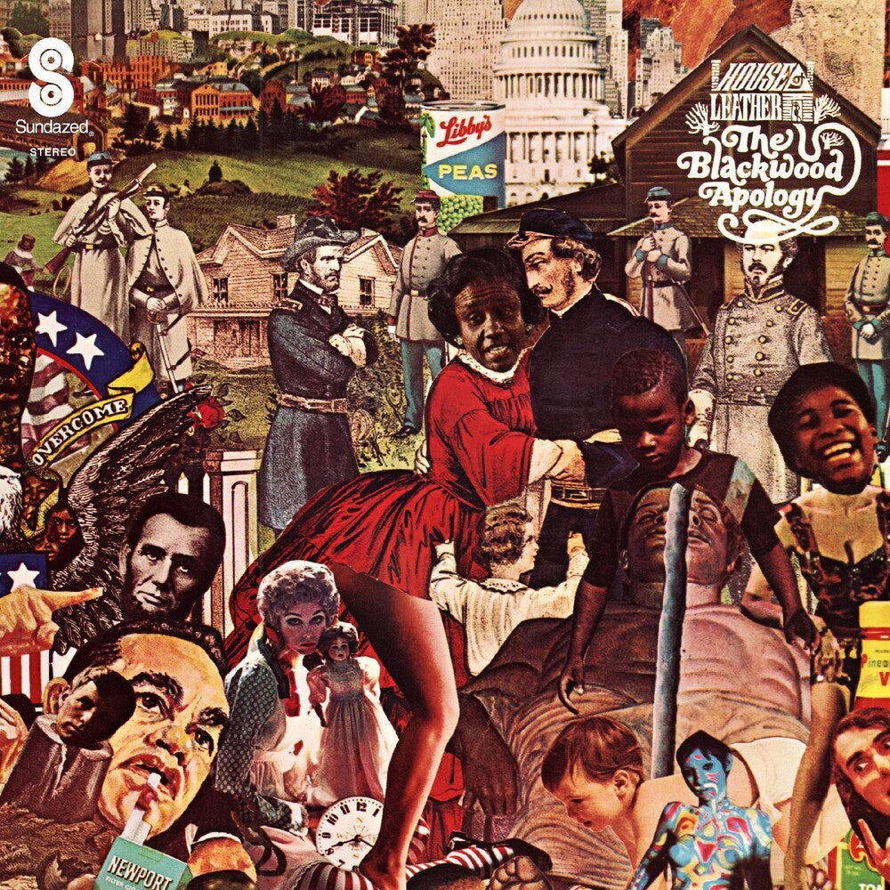 the album cover for Blackwood Apology - House Of Leather