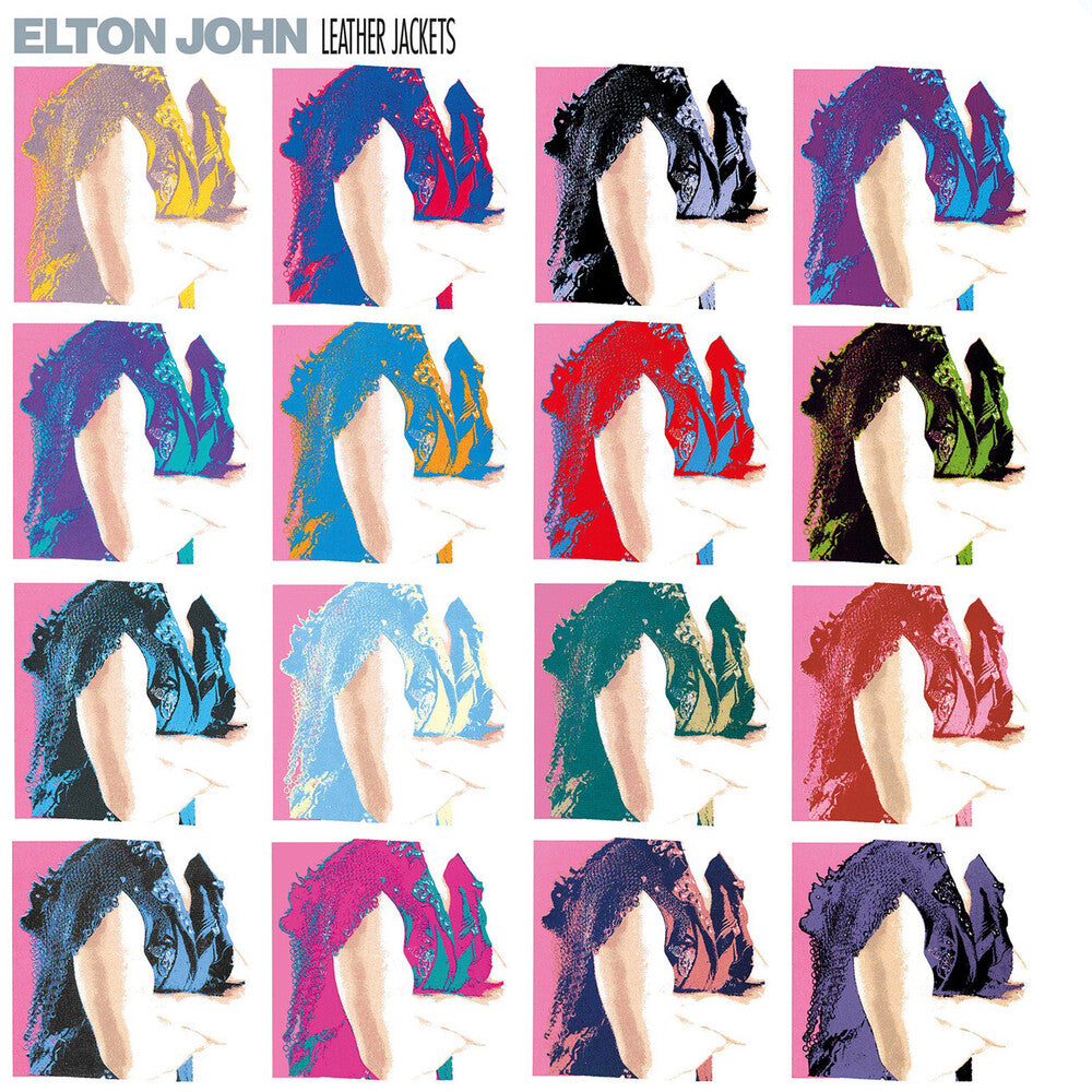 the album cover for Elton John - Leather Jackets [Remastered LP]