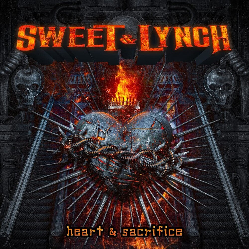 the album cover for Sweet & Lynch - Heart & Sacrifice