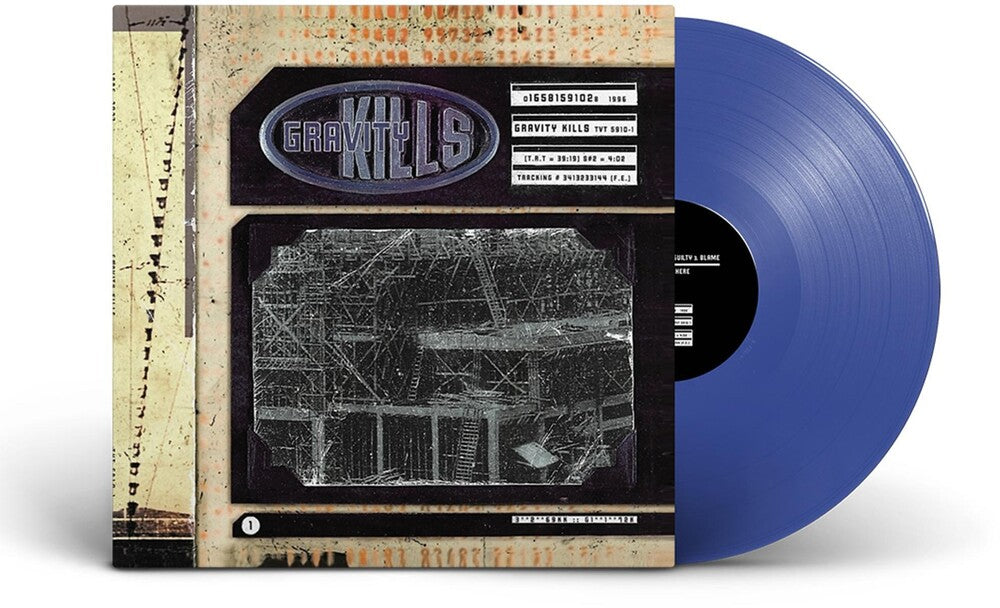 the album cover for Gravity Kills - Gravity Kills [Translucent Cobalt Blue LP]