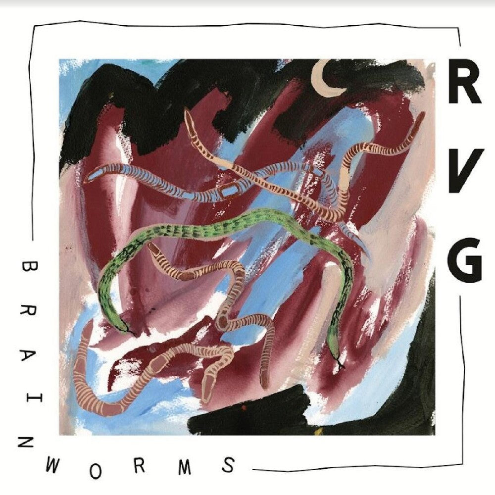 the album cover for RvG - Brain Worms