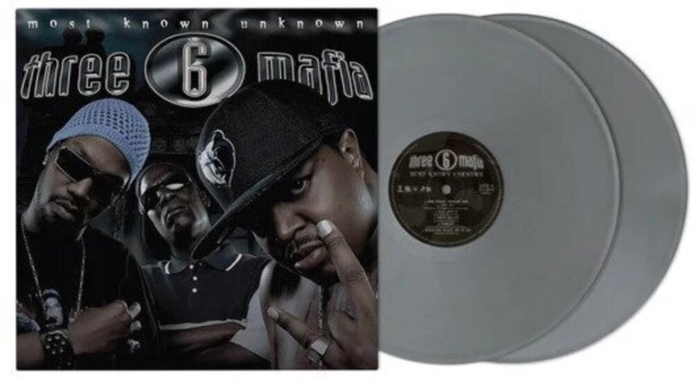the album cover for Three 6 Mafia - Most Known Unknown [Colored Vinyl] [Deluxe] (Gate) (Slv)