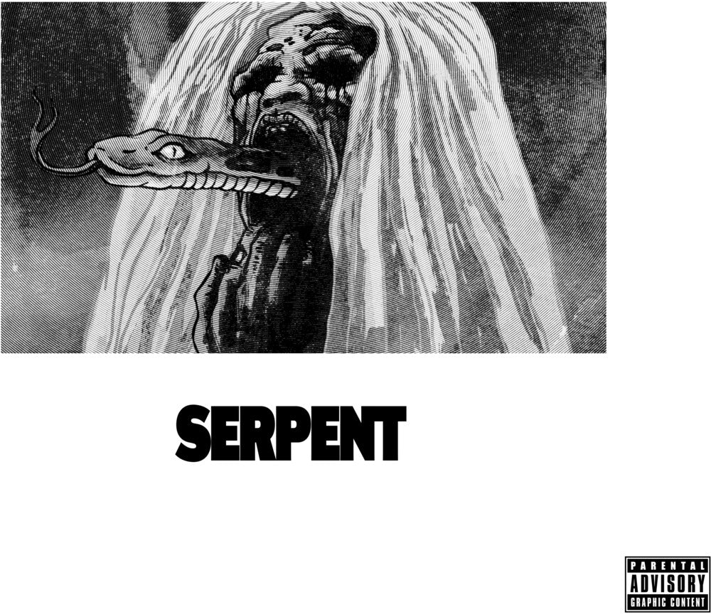 the album cover for Kool Keith & Real Bad Man - Serpent