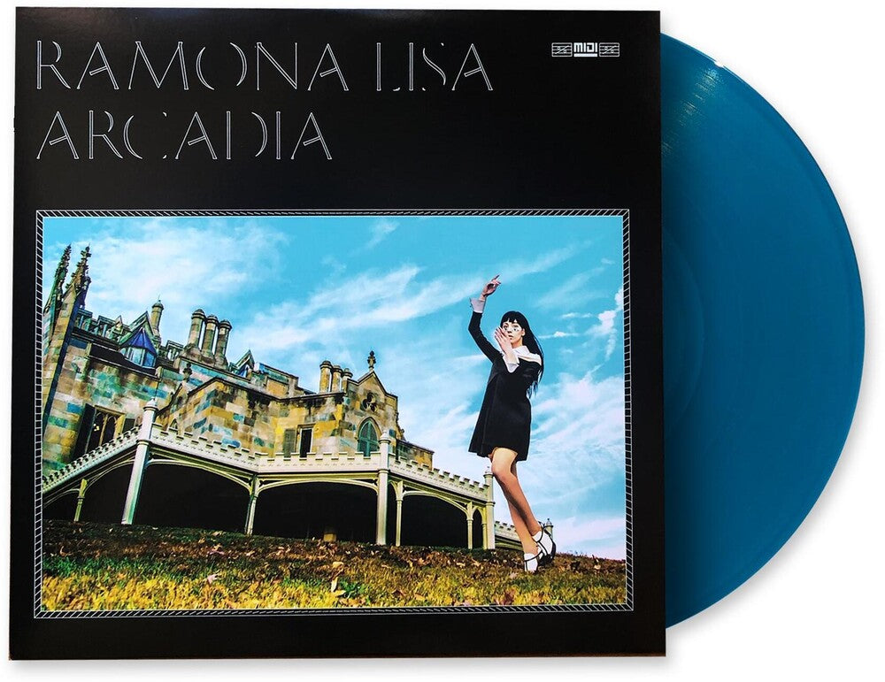 the album cover for Ramona Lisa - Arcadia [Indie Exclusive Limited Edition Sea Blue LP]