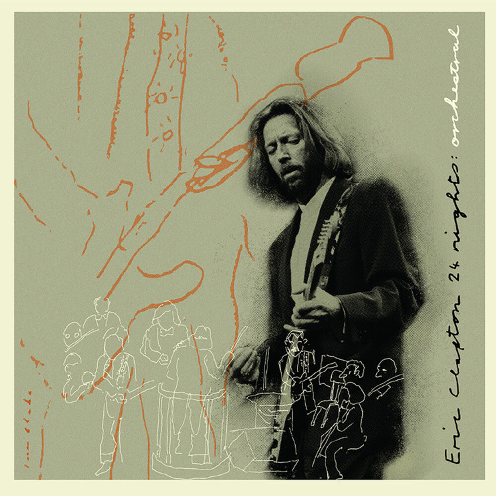 the album cover for Clapton, Eric - 24 Nights: Orchestral