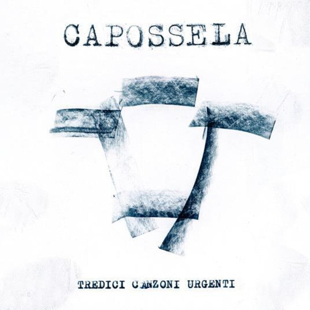 the album cover for Capossela, Vinicio - Tredici Canzoni Urgenti