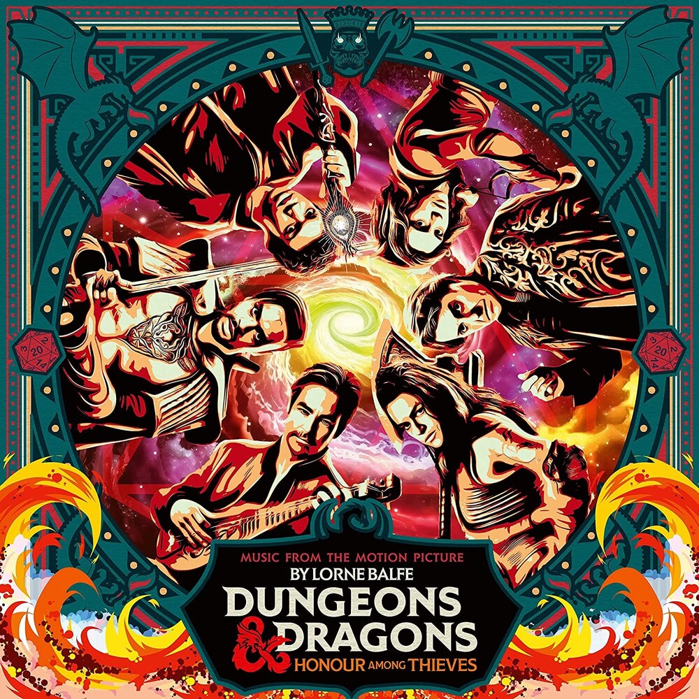 the album cover for Lorne Balfe - Dungeons & Dragons: Honor Among Thieves (Soundtrack)