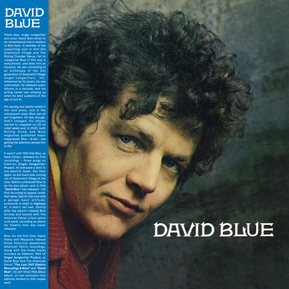 the album cover for Blue, David - David Blue