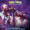 the album cover for Sam & Dave - Soul Man Explosion - Purple Haze Splatter [Colored Vinyl]