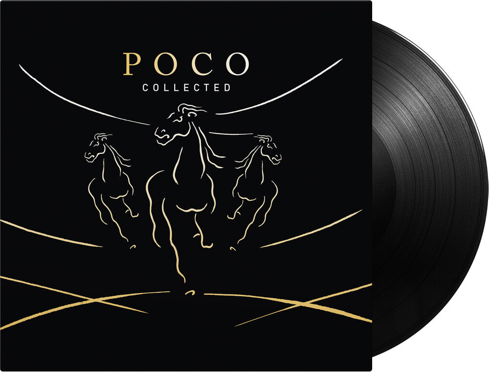the album cover for Poco - Collected (Blk) [180 Gram] (Hol)