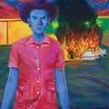 the album cover for Hayden Pedigo - The Happiest Times I Ever Ignored [Indie Exclusive Limited Edition Radioactive Green LP]
