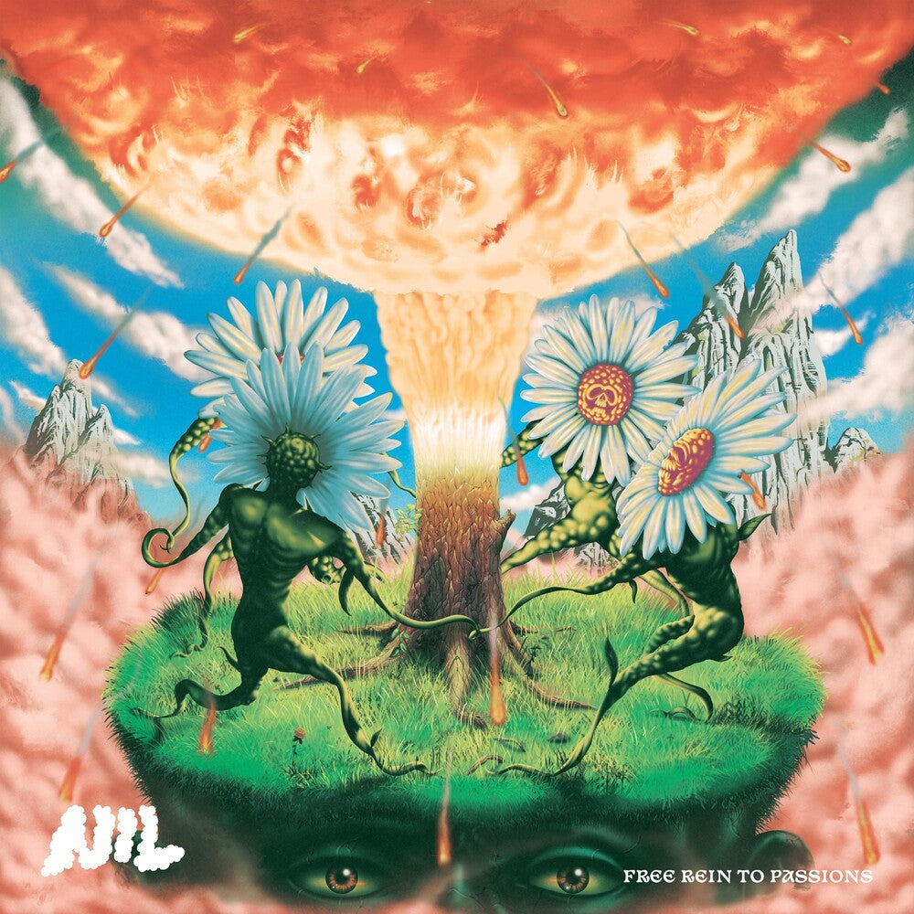 the album cover for The Dirty Nil - Free Rein To Passions