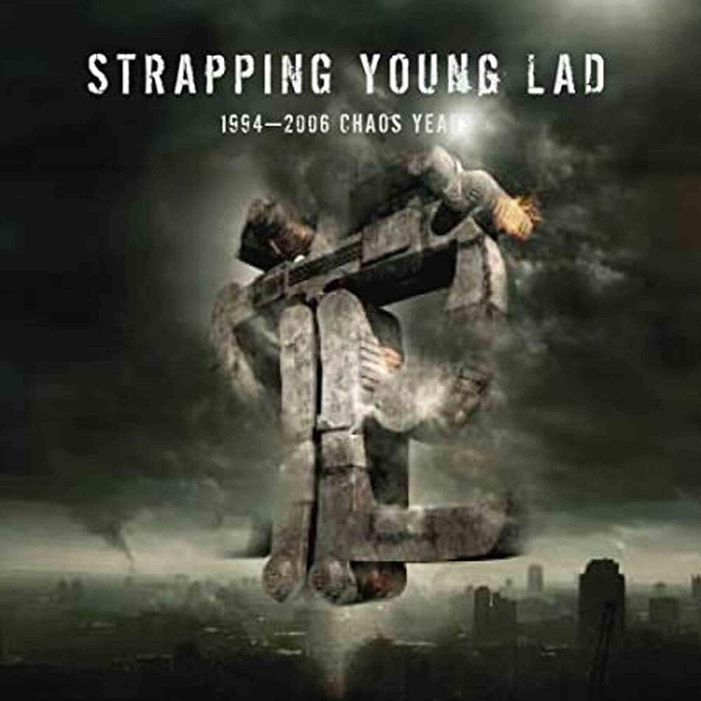 the album cover for Strapping Young Lad - 1994-2006 Chaos Years