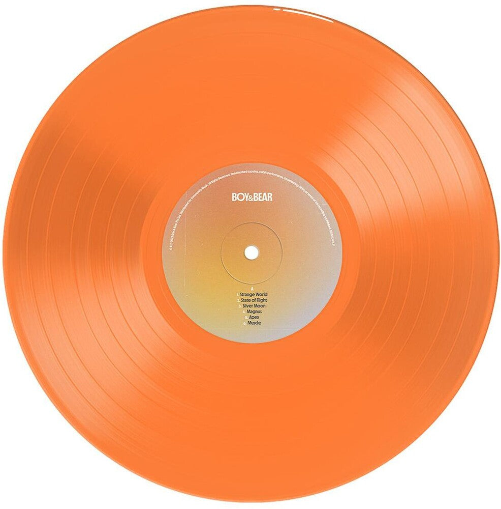 the album cover for Boy & Bear - Boy & Bear [Colored Vinyl] (Org)