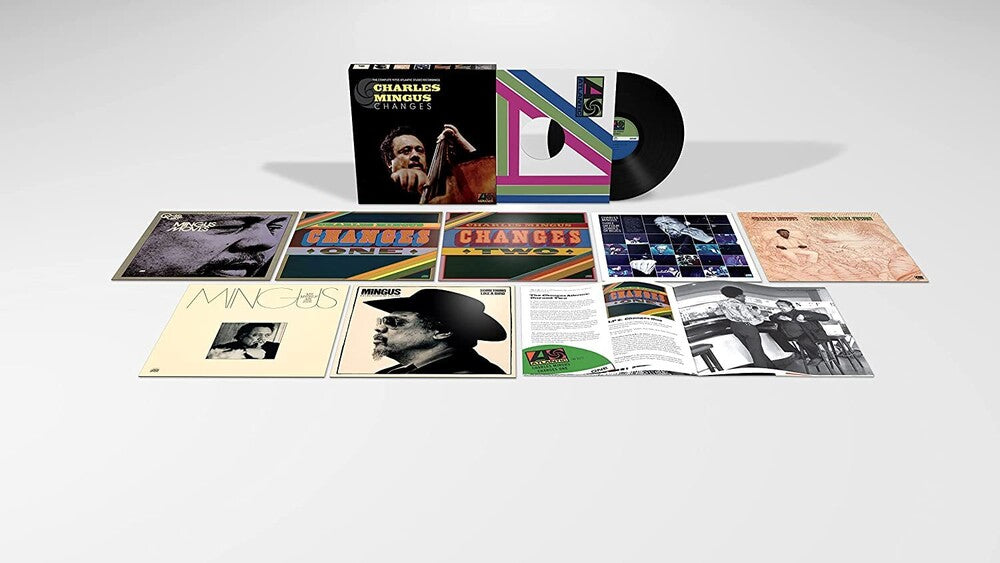 the album cover for Charles Mingus - Changes: Complete 1970s Atlantic Studio Recordings